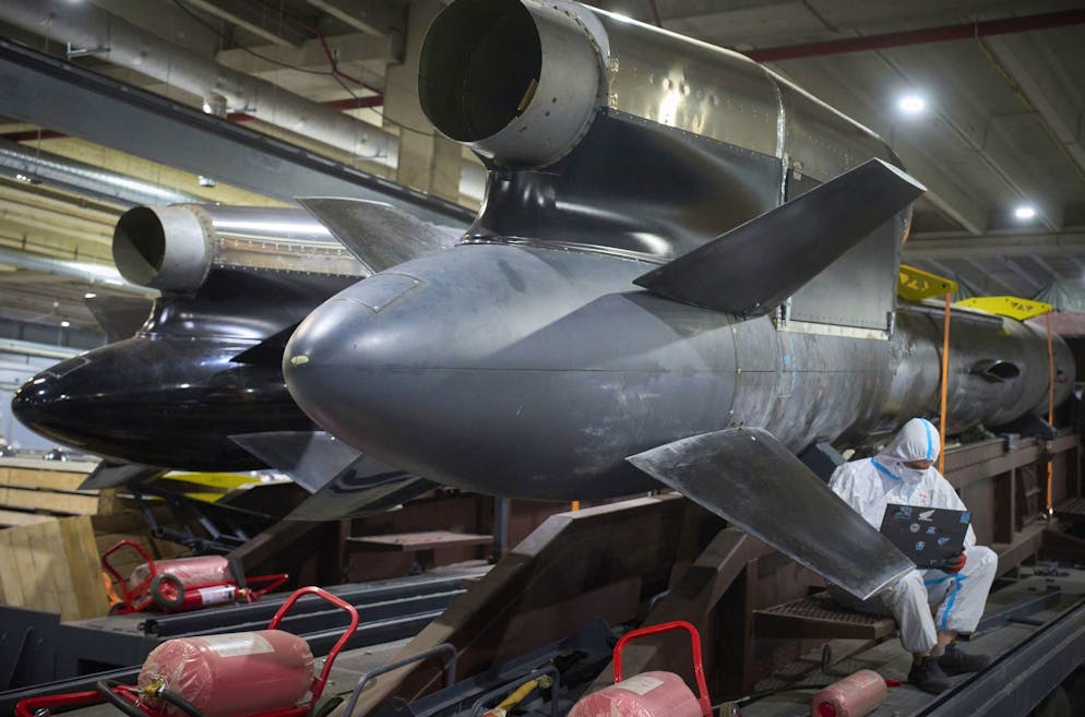 Die FP-5 Flamingo. Der Ort, an dem die <em>Flamingo</em> produziert wird, ist geheim.