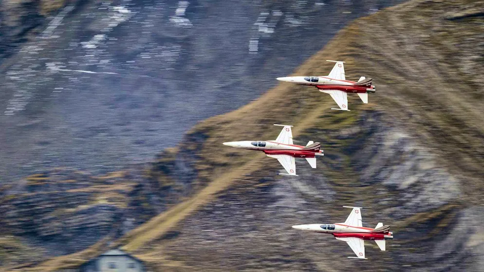 La Patrouille Suisse non si esibirà all'ESAF.