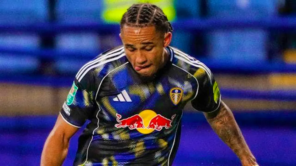 After making his debut for Leeds against Arsenal at the weekend, Noah Okafor suffered defeat at the hands of second division side Sheffield Wednesday on Tuesday.