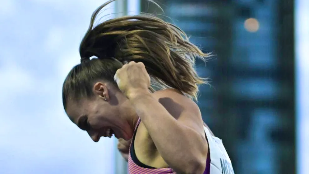 Angelica Moser set an exclamation mark at the SM in Frauenfeld.