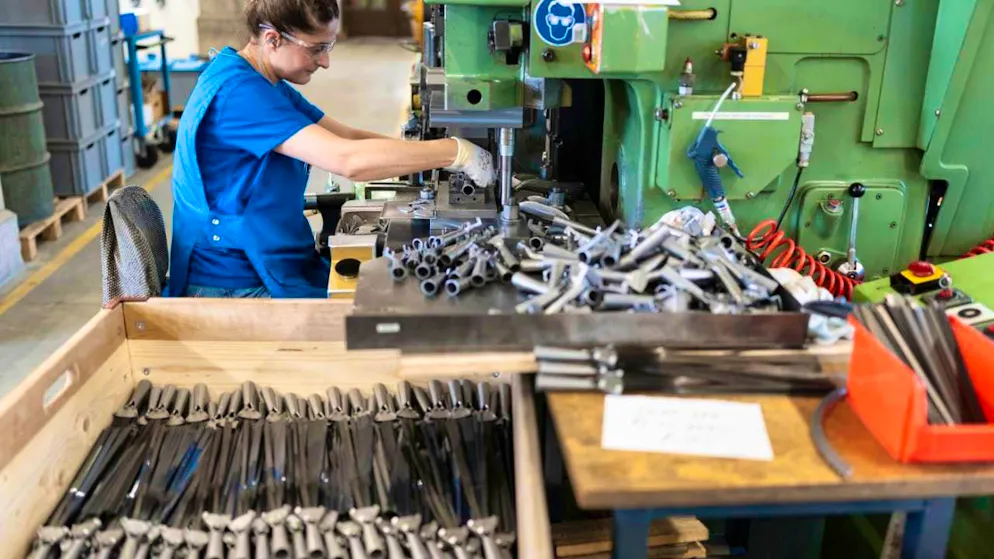 The economic outlook in Switzerland has deteriorated significantly due to the high US tariffs. (symbolic image)