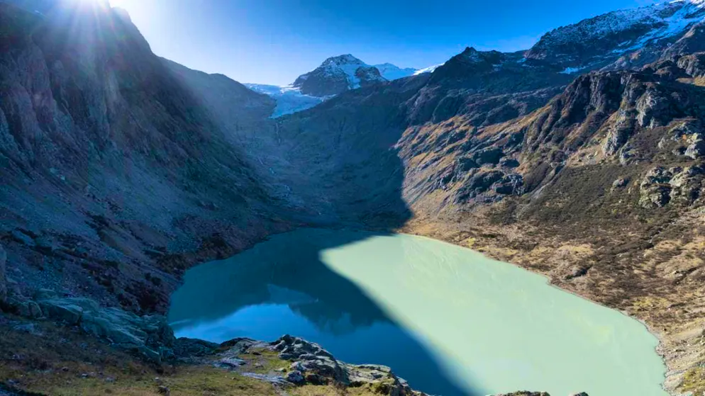The Trift hydropower project in the Bernese Oberland is one of 16 projects of national interest. But the expansion of hydropower in Switzerland is lagging behind. (archive image)