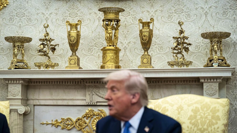 Dorures, marbre et tableaux. Le «chic dictateur» : comment Trump impose son style bling-bling à travers les États-Unis