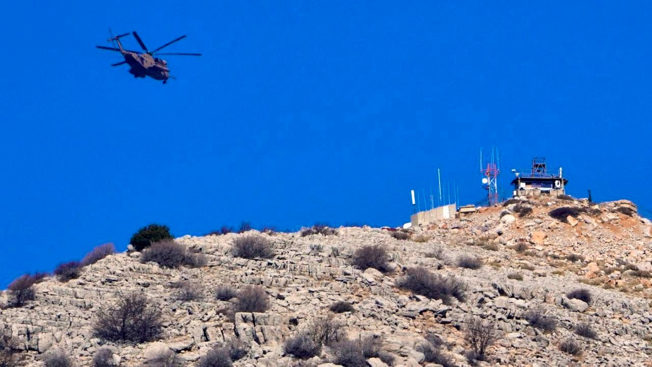 Politics. Syria: Israeli ground operation near Damascus