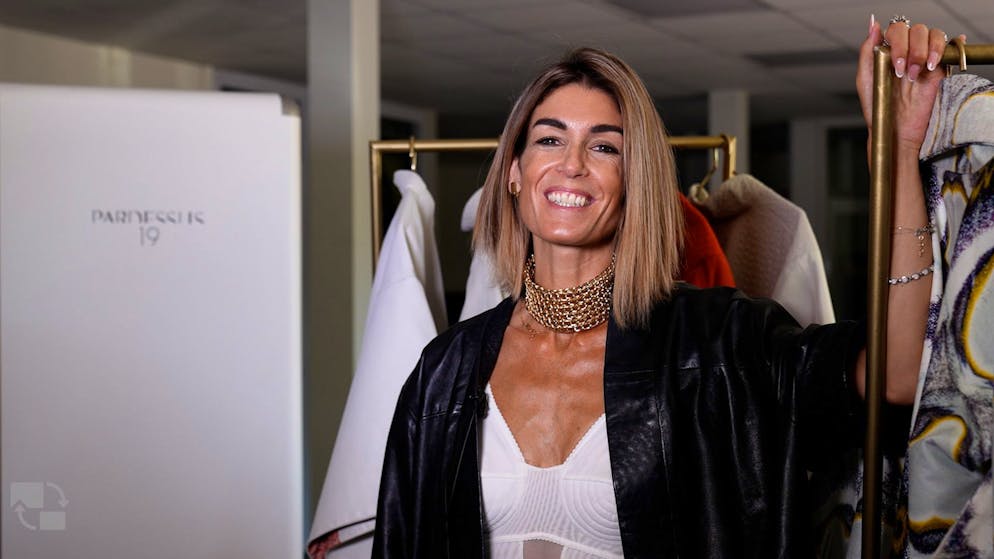 blue News in Paris. Swiss woman believes she has what it takes to become a top designer