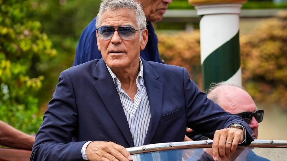 Hollywood-Star leidet an Sinusitis. Sorge um George Clooney in Venedig