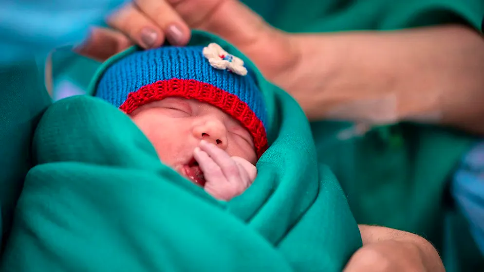 4535 babies were born in the city of Zurich in 2025. (archive image)