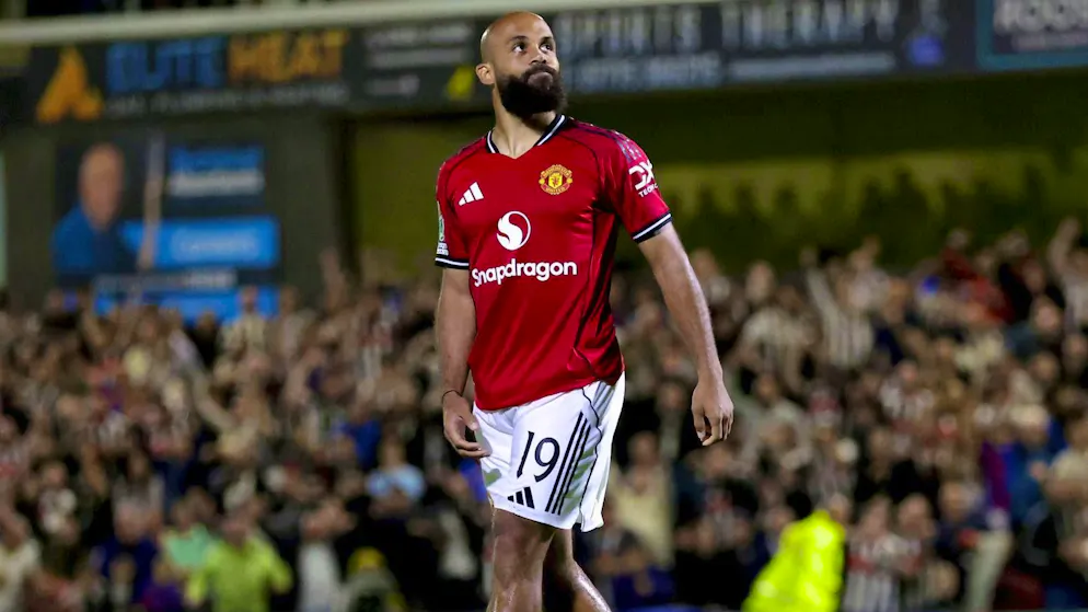 Bryan Mbeumo after his missed penalty in the League Cup.