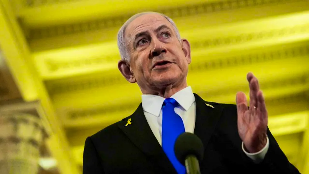 ARCHIVE - Benjamin Netanyahu, Prime Minister of Israel. Photo: Julia Demaree Nikhinson/AP/dpa/Archive