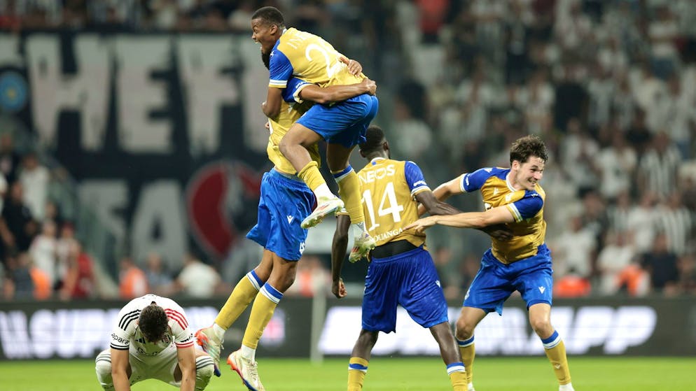 Besiktas-Coup dank FC Basel. Lausanner feiern wilde Kabinenparty in Istanbul