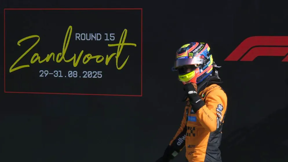 Oscar Piastri feiert seine fünfte Pole-Position in dieser Saison