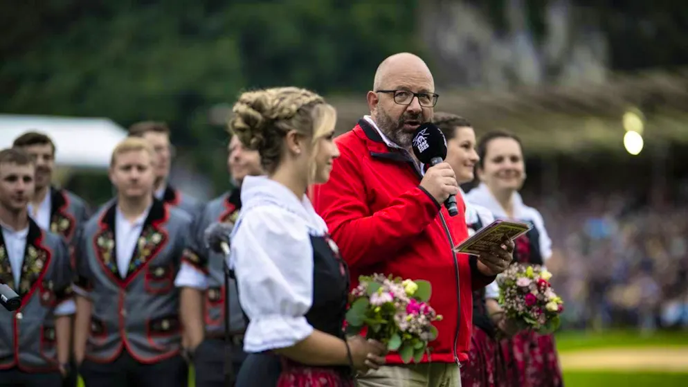 ESAF OC President Jakob Kamm spoke with reverence in the Glarnerland Arena in Mollis GL on Saturday.