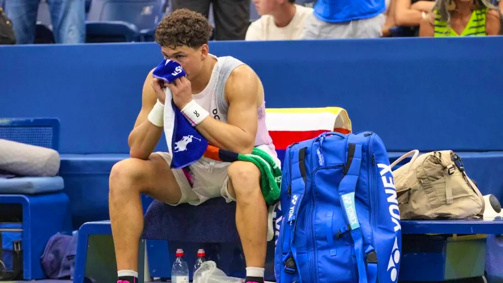 American hopeful Ben Shelton has to retire from the US Open