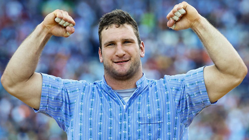 Lutte suisse. Armon Orlik couronné sous le soleil de Mollis !