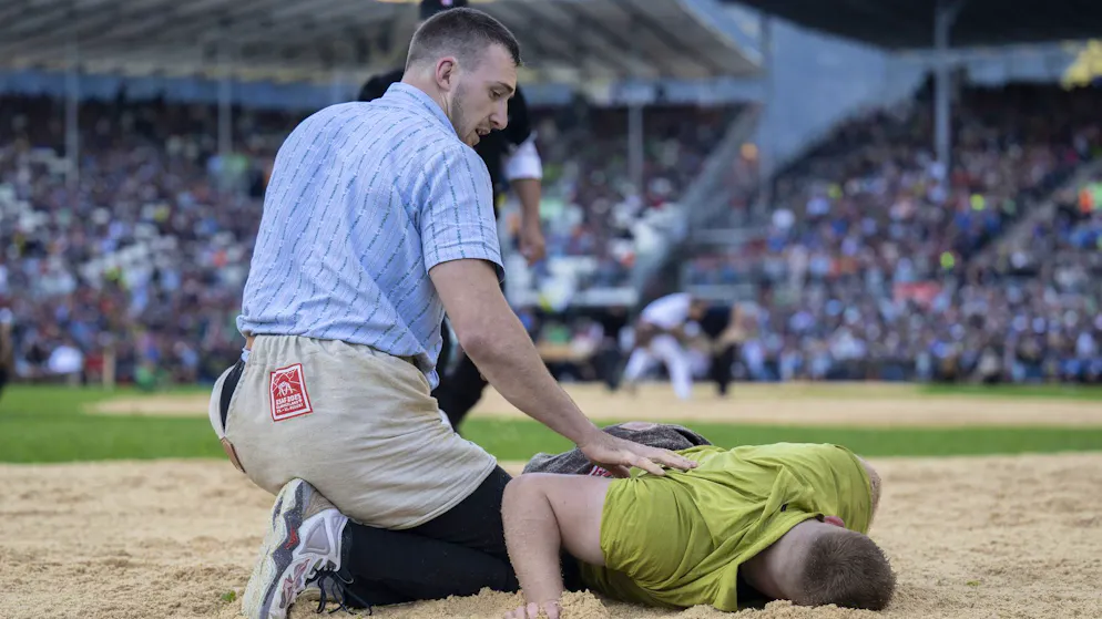 Update aus dem Spital. Entwarnung nach Verletzungs-Schock bei 18-jährigem Schwinger