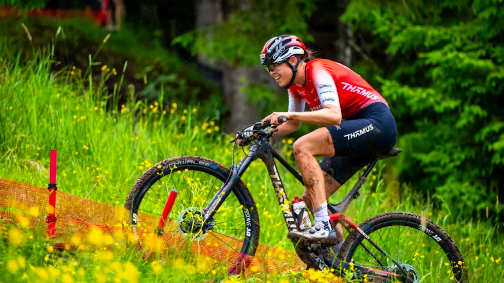 Alessandra Keller steht im Cross-Country zum zweiten Mal in dieser Saison auf dem Weltcup-Podest