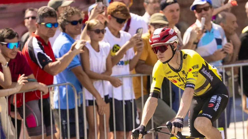 Jonas Vingegaard won his second stage at this year's Vuelta