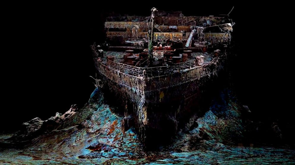 Titanic-Wrack vor 40 Jahren entdeckt. Neue 3D-Scans geben Einblick in die letzten Stunden des legendären Luxusdampfers
