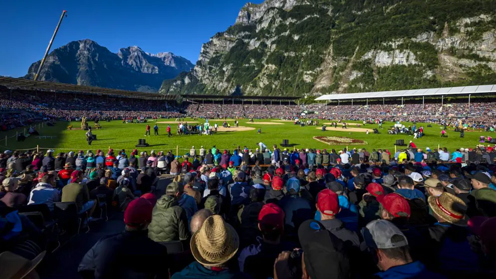 Positive ESAF-Bilanz. Polizei musste vor allem wegen betrunkenen Schwingfans ausrücken