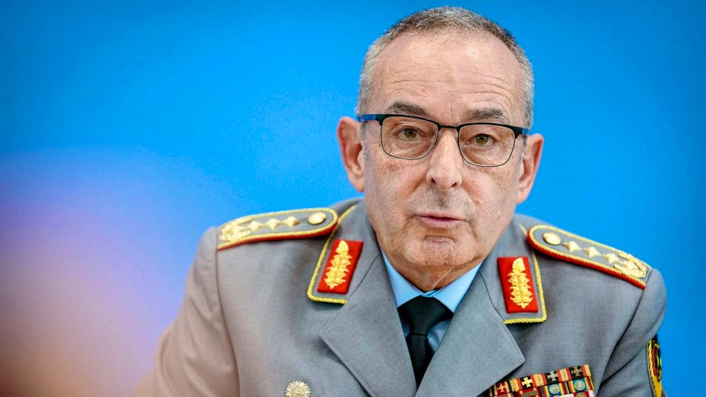 General Carsten Breuer, Inspector General of the German Armed Forces.