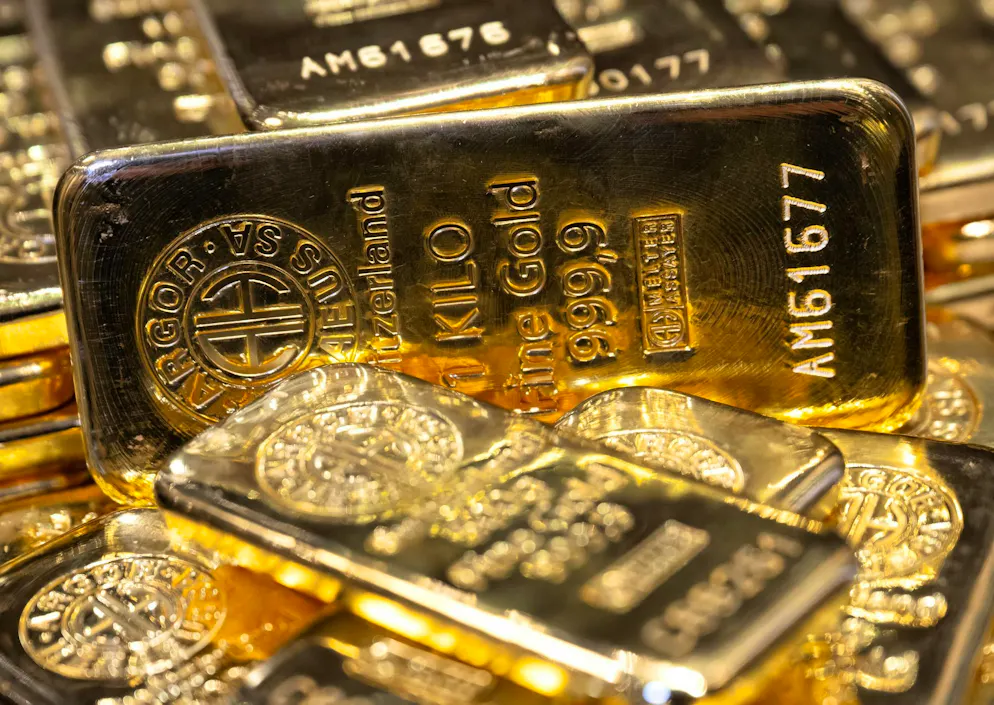 Gold bars are getting more and more expensive. (symbolic image)