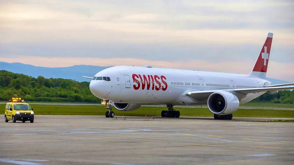 Un avion de type Boeing 777 de Swiss. (photo d'archives)