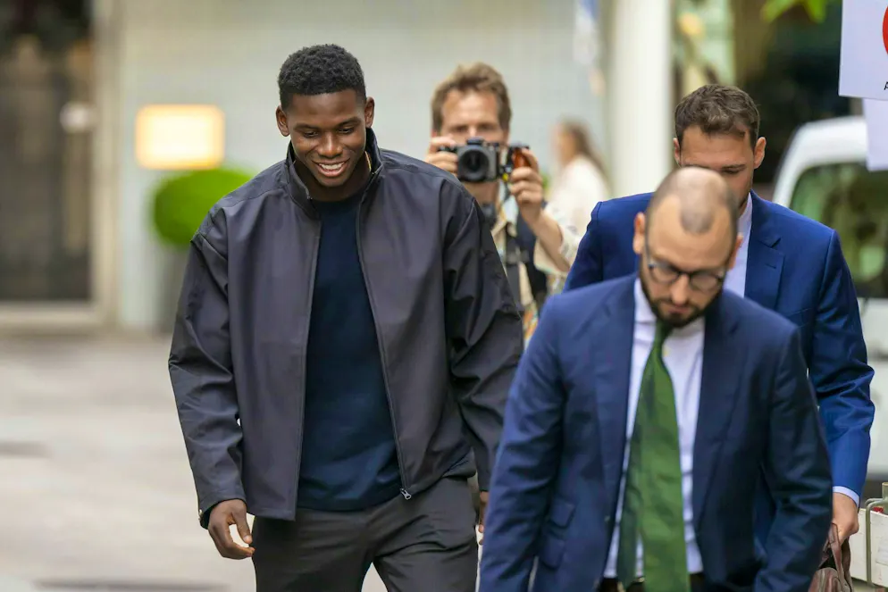Soccer Breel Embolo was before the court of appeal in Basel on Wednesday morning.