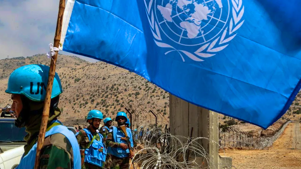 ARCHIVE - UN peacekeepers from the Indian contingent secure the Lebanese border with Israel. Photo: Marwan Naamani/dpa