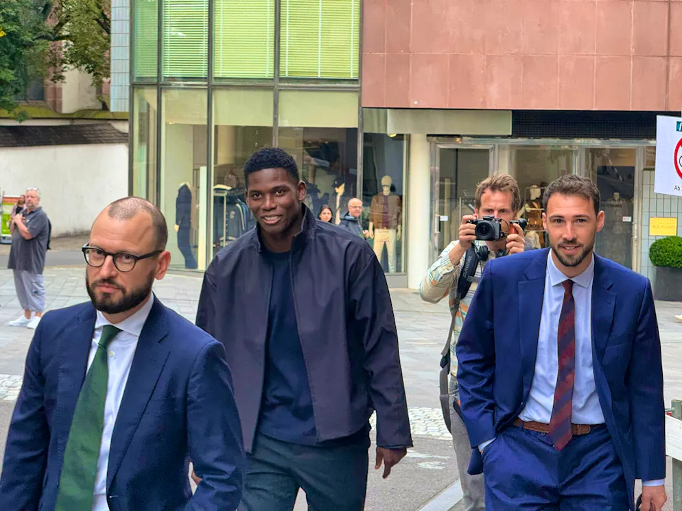 Soccer Must stand trial on Wednesday: Breel Embolo.