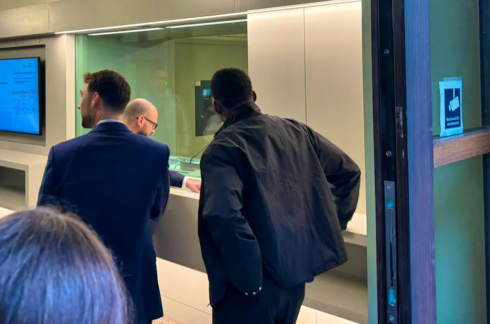 Soccer Breel Embolo came together with his lawyer on Wednesday morning.