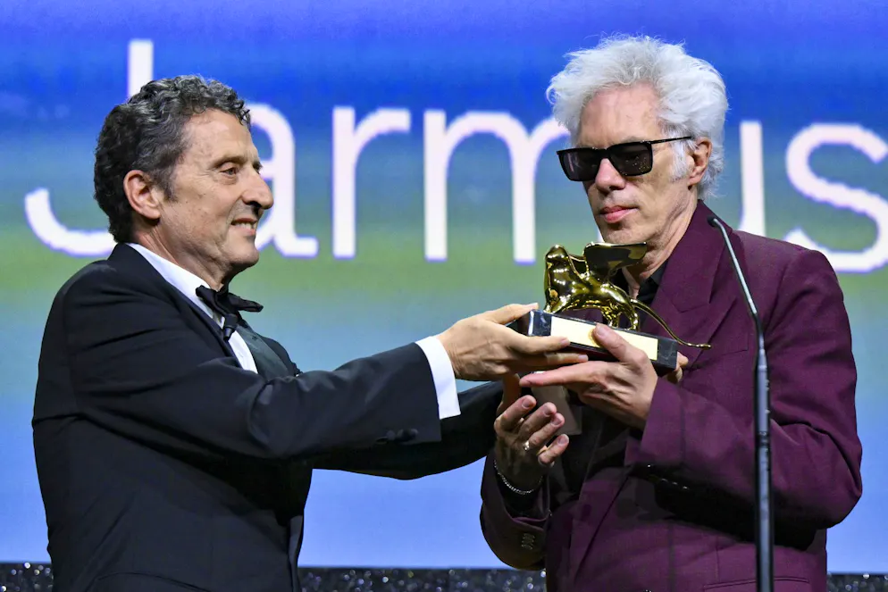 Jim Jarmusch ha ricevuto il Leone d'Oro.