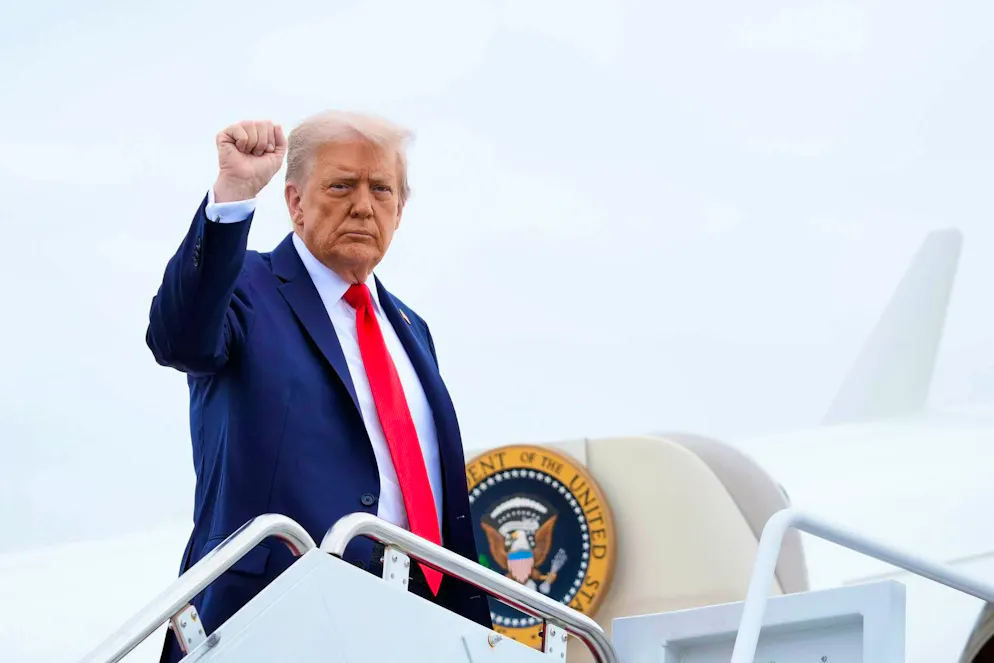 Donald Trump is still sticking to the high tariffs on Swiss exports to the USA.