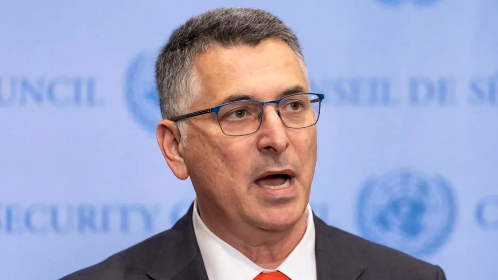 Il ministro degli Esteri israeliano Gideon Sa'ar.