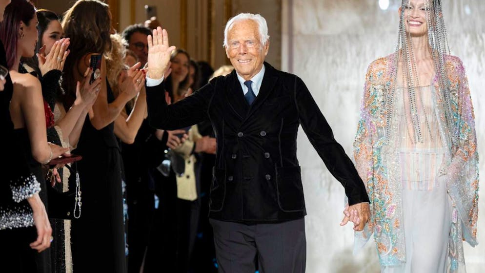 Héritage colossal. Armani va être cédé à un géant du luxe, selon le testament