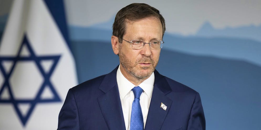 Israels Staatspräsident Izack Herzog. (Archivbild)