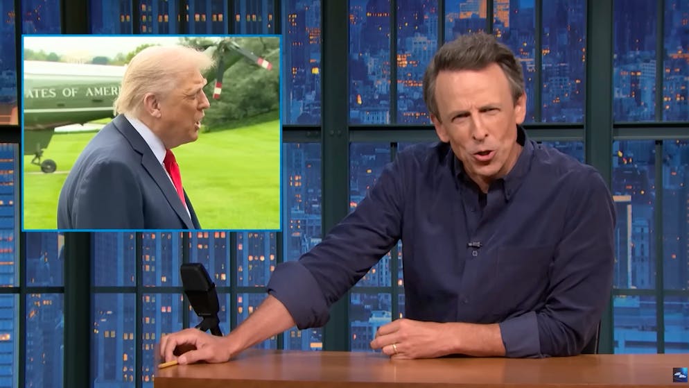 Late Night USA. «Lächerlich korrupt»: Trumps krummer Deal mit den Emiraten