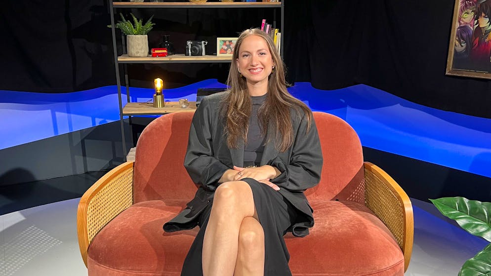 Anaïs Decasper on her first film role. 