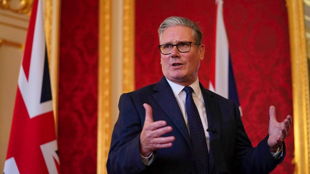 Le premier ministre britannique Keir Starmer a quant à lui jugé «totalement erronées» les menaces du président américain Donald Trump.. (archive)