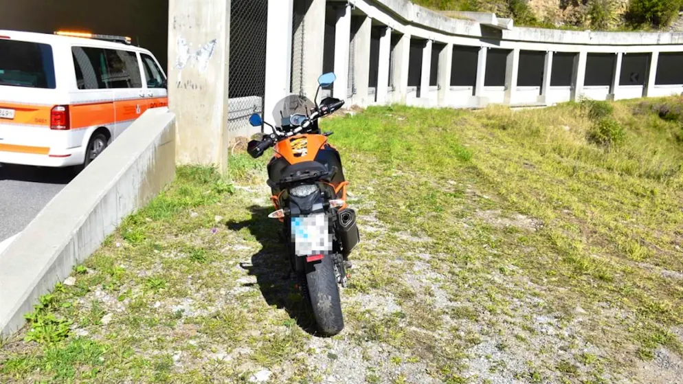 Incidente sulla strada del passo del Forno.