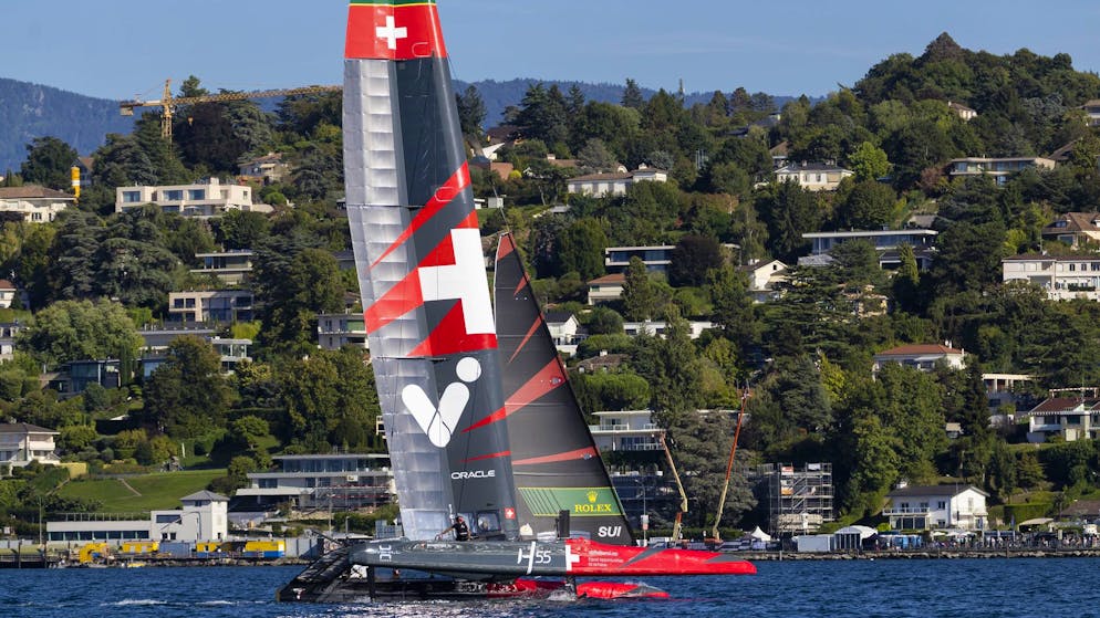 Segel-Spektakel auf dem Genfersee. Die Schweiz schafft den Sprung auf das Podest: «Die Stimmung war verrückt»