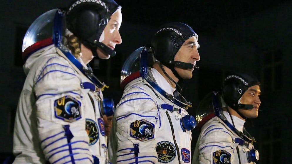 Astronauti pronti alla partenza.