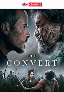 Filmplakat von The Convert: Zwei Männer stehen sich gegenüber