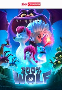 Animationsfilm 200% Wolf: Charaktere aus dem Film.