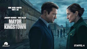 Mayor of Kingstown Staffel 4: Jeremy Renner und Edie Falco.