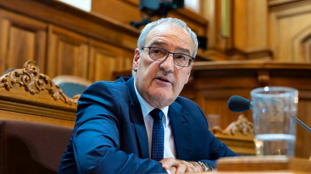 le conseiller fédéral Guy Parmelin préside la 16e conférence d'ONU Commerce et développement (archives).