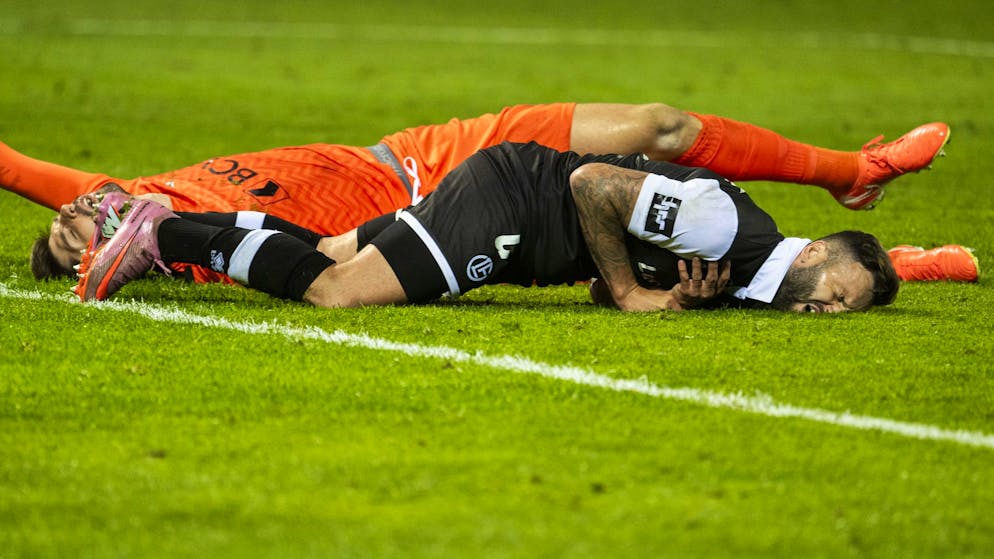 Lugano-Star weiterhin out. Nach Horror-Crash lag Steffen zwei Tage auf der Intensivstation