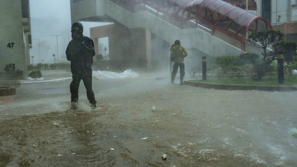 Super-Taifun «Ragasa» verwüstet Asien. Flut zerstört Hotel-Lobby in wenigen Sekunden