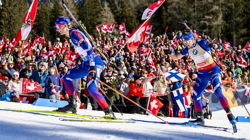 Grabuge en biathlon. Une star française envoyée au tribunal par sa coéquipière