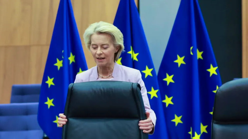 La presidente della Commissione europea Ursula von der Leyen (foto d'archivo)