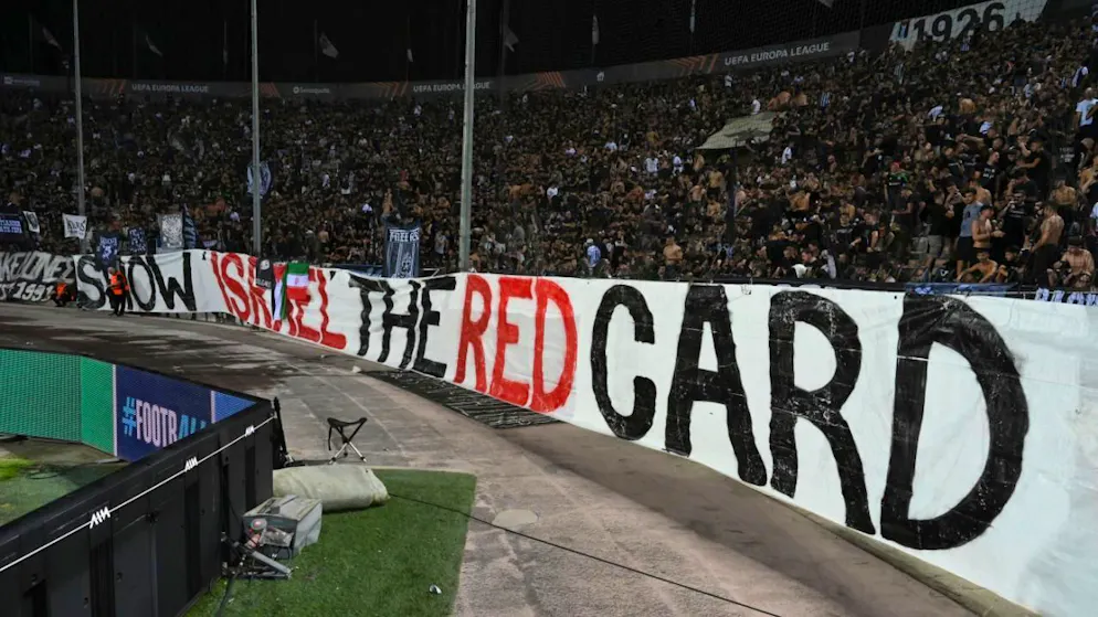 Calcio e politica. «La UEFA starebbe valutando la sospensione d'Israele»